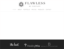 Tablet Screenshot of flawlessbytiffany.com